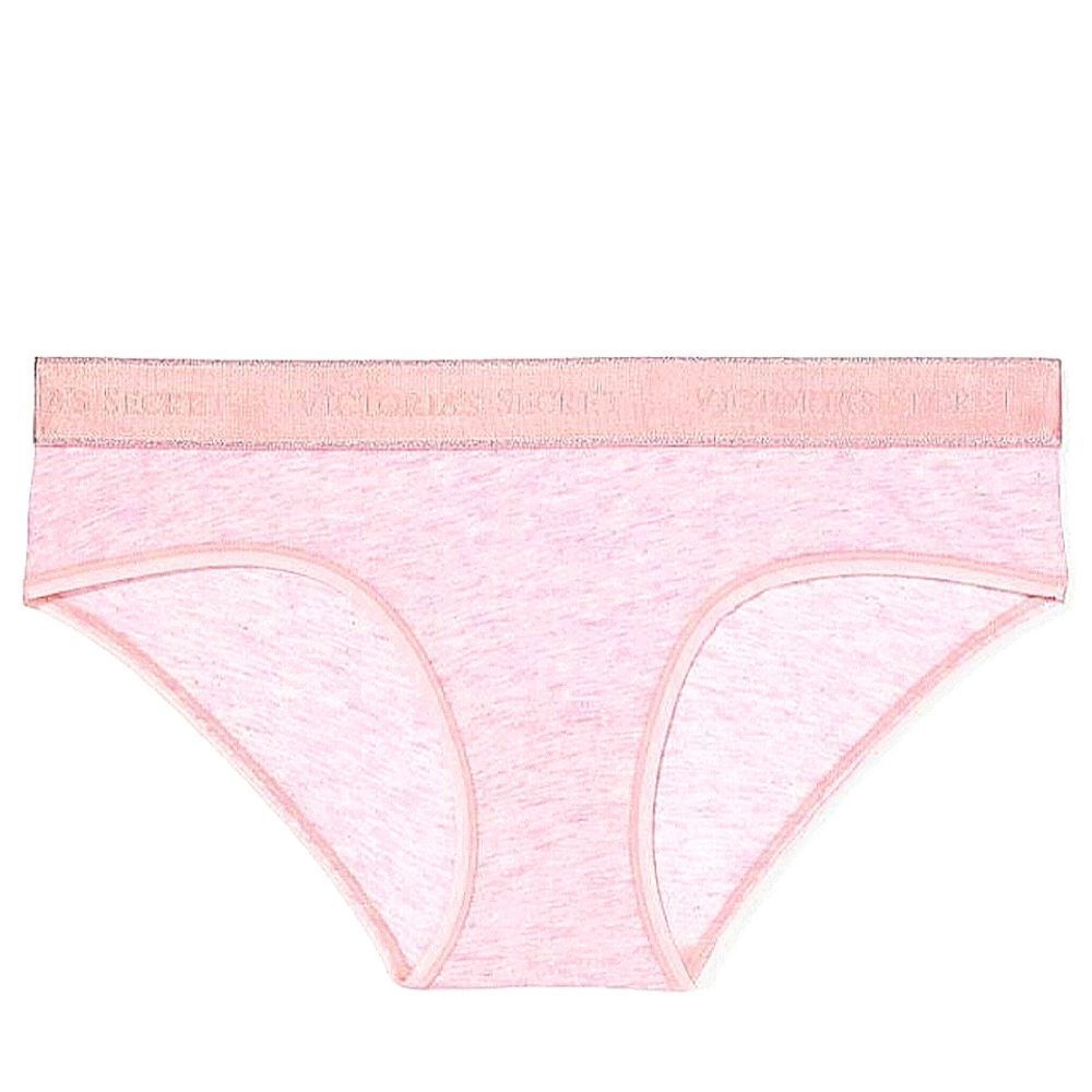 VICTORIA'S SECRET Logo Cotton Hiphugger Panty size medium